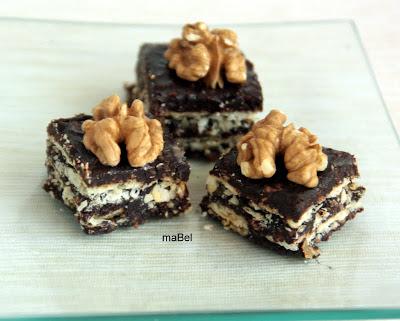 Turron turco o de avena y galletas