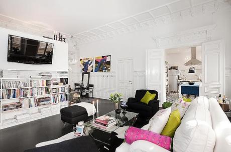 Inspiración deco: black, white and light