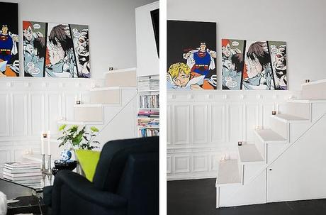 Inspiración deco: black, white and light