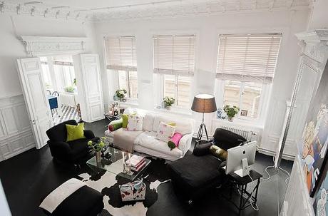 Inspiración deco: black, white and light