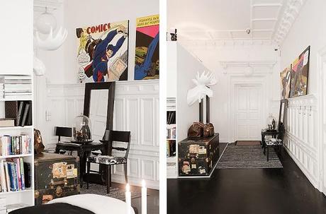 Inspiración deco: black, white and light