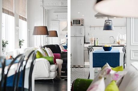 Inspiración deco: black, white and light