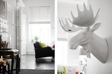 Inspiración deco: black, white and light