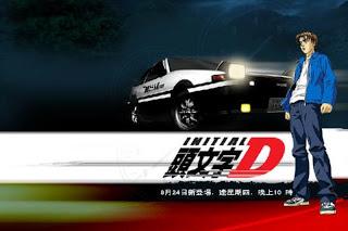 Initial D, la emoción de las carreras de coches