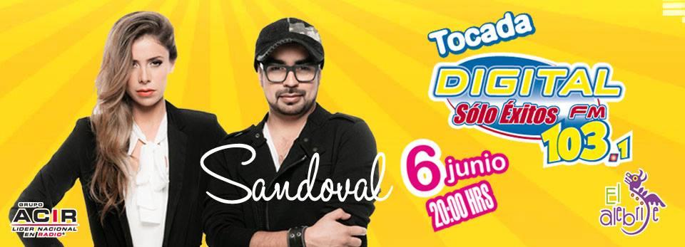 Tocada Digital 2013 este 6 de Junio Sandoval, Marconi y Barrio Zumba