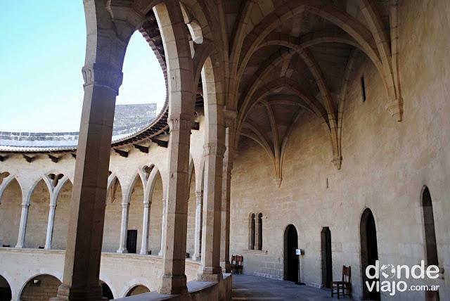 Interior del Castillo de Bellver