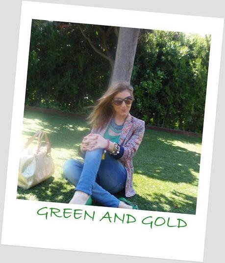 GREEN AND GOLD