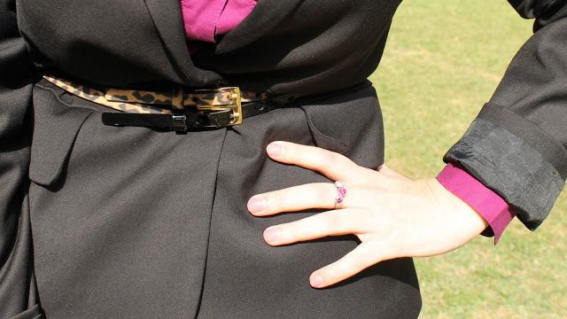 Mis Looks - La correa sobre el blazer