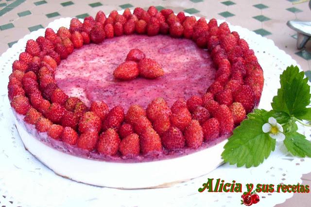 TARTA DE FRESITAS SILVESTRES