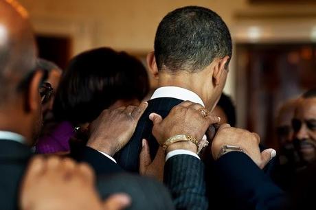 La espiritualidad de Obama (fotos).