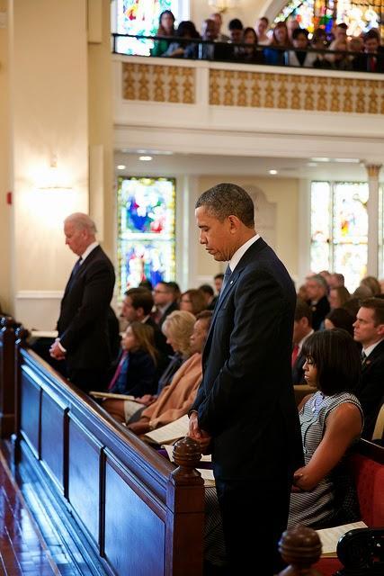 La espiritualidad de Obama (fotos).