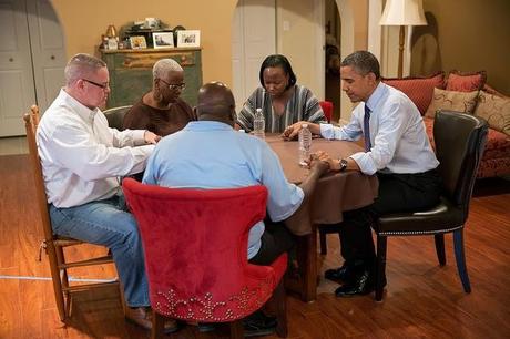 La espiritualidad de Obama (fotos).