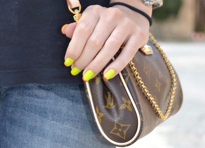 Neon and tank top