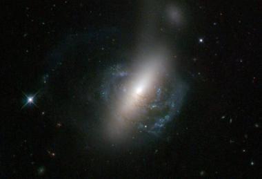 Hubble capta nueva colisión entre dos galaxias