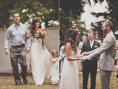 BODA REAL: Amanda & Cody, una boda bohemia