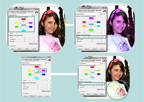 Retocar el Color de nuestras fotos en GIMP
