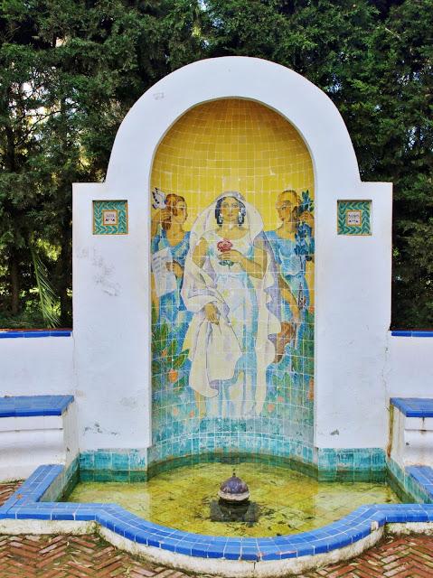 La Glorieta de Ofelia Nieto (1): la fuente.