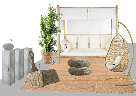 Terrazas homepersonalshopper. Terrazas homepersonalshopper. zara home, ikea, masion du monde, habitat, donde comprar , madera, blanco, natural, colores