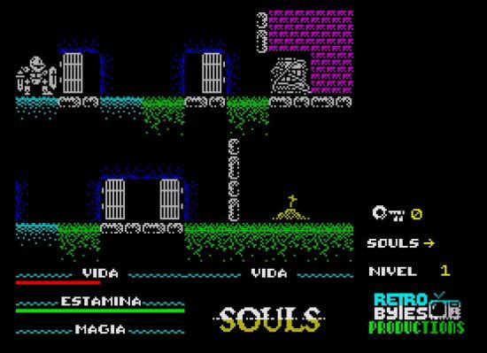 souls demake dark souls Souls, un demake de Dark Souls para Spectrum