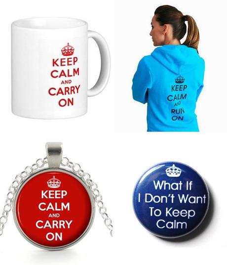 Keep Calm and Carry On objetos Keep Calm