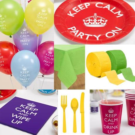 Keep Calm and Carry On fiesta Keep Calm de fiestafacil