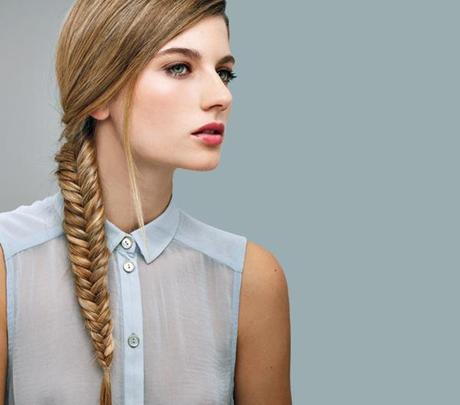 Video como hacer una trenza de espiga / How to do a french braid