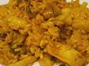 Receta arroz calamares coliflor