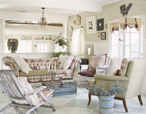 Decorando con estilo shabby chic