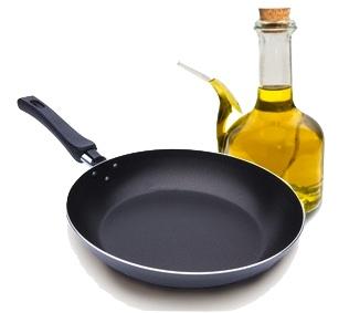 Freír los alimentos con aceite de oliva