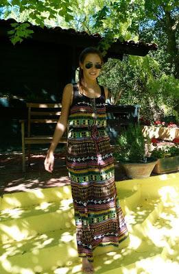 Ethnic Maxi Dress