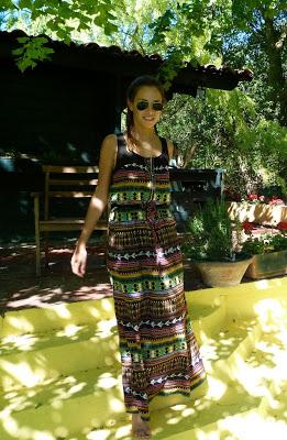 Ethnic Maxi Dress