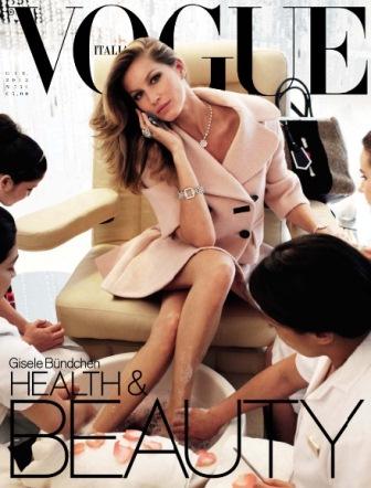 Giselle Bündchen sexy e impresionante en Vogue Brasil y Vogue Italia