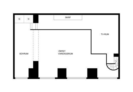 Loft de 67 m² de estilo nórdico industrial techos altos aprovechar espacio decoración loft industrial decoración grandes ventanales decoración estilo industrial moderno loft distribución loft pequeño diseño y decoración de lofts dos pisos decoración estilo nórdico industrial decoración abierta loft industrial decoración abierta diáfana de loft con escalera blog diseño y decoración nordica barandilla escalera caracol loft