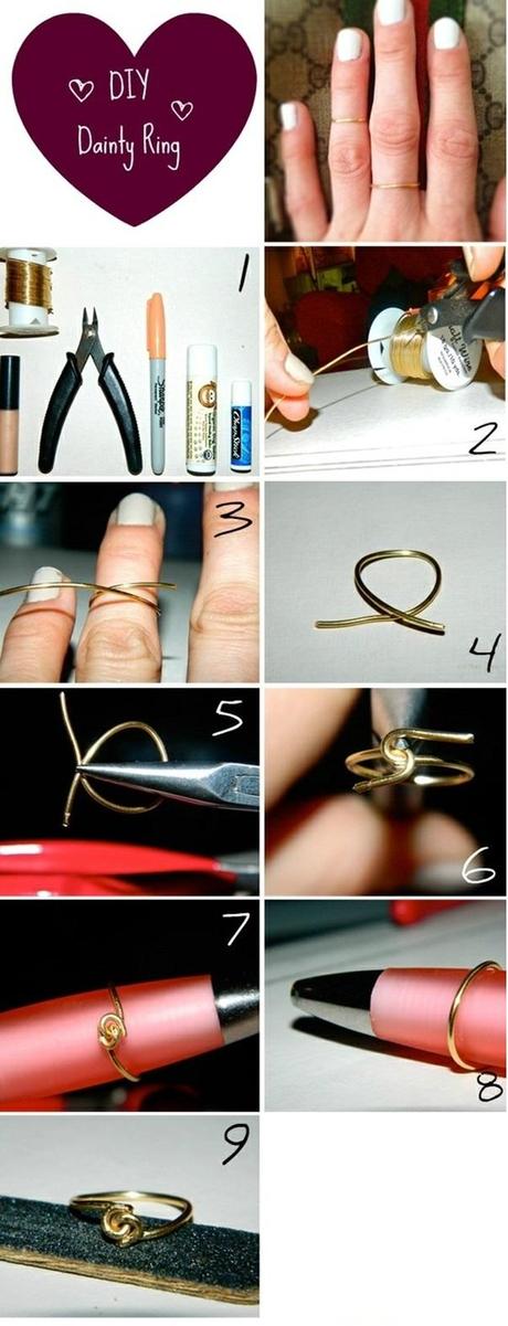 DIY: midi rings