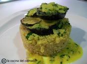 Timbal quinoa salsa coco cúrcuma