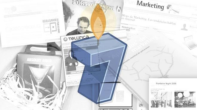 2.556 días de ideacreativa que no son pocos...