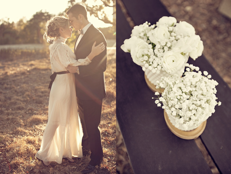 Un camafeo, y una boda vintage
