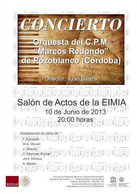 Concierto de Primavera en la EIMI Almadén