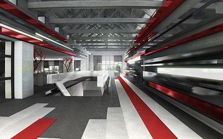 A-cero presenta un proyecto de interiorismo para un Club de Golf en Madrid