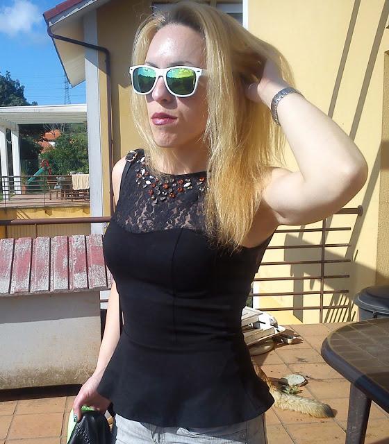 Black and Neon Green Jacket