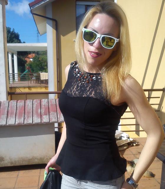 Black and Neon Green Jacket