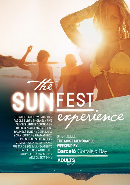 The SunFest Experience en Barceló Corralejo Bay, Fuerteventura