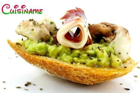 montaditos, tapas originales, recetas originales, recetas caseras, recetas de cocina, jamón ibérico, guacamole, humor