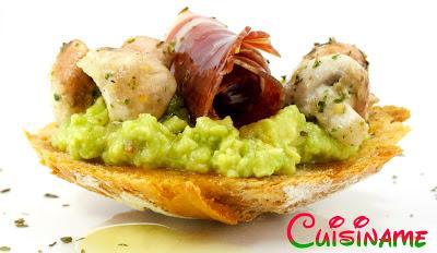 montaditos, tapas originales, recetas originales, recetas caseras, recetas de cocina, jamón ibérico, guacamole, humor