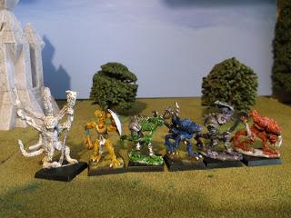 Goblin Lee's Miniatures Blog. : The whole Slann Army. This is the update of the ...