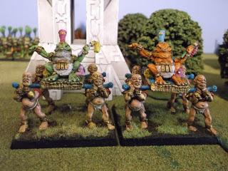 Goblin Lee's Miniatures Blog. : The whole Slann Army. This is the update of the ...