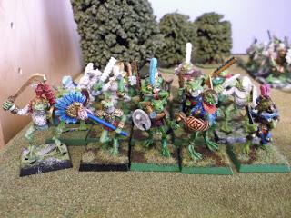 Goblin Lee's Miniatures Blog. : The whole Slann Army. This is the update of the ...