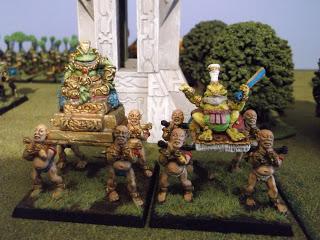 Goblin Lee's Miniatures Blog. : The whole Slann Army. This is the update of the ...