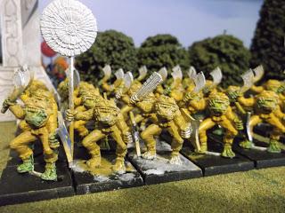 Goblin Lee's Miniatures Blog. : The whole Slann Army. This is the update of the ...