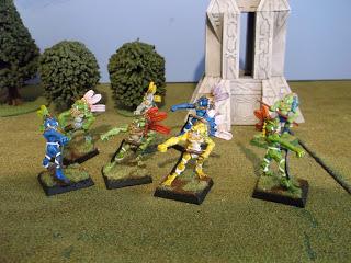 Goblin Lee's Miniatures Blog. : The whole Slann Army. This is the update of the ...